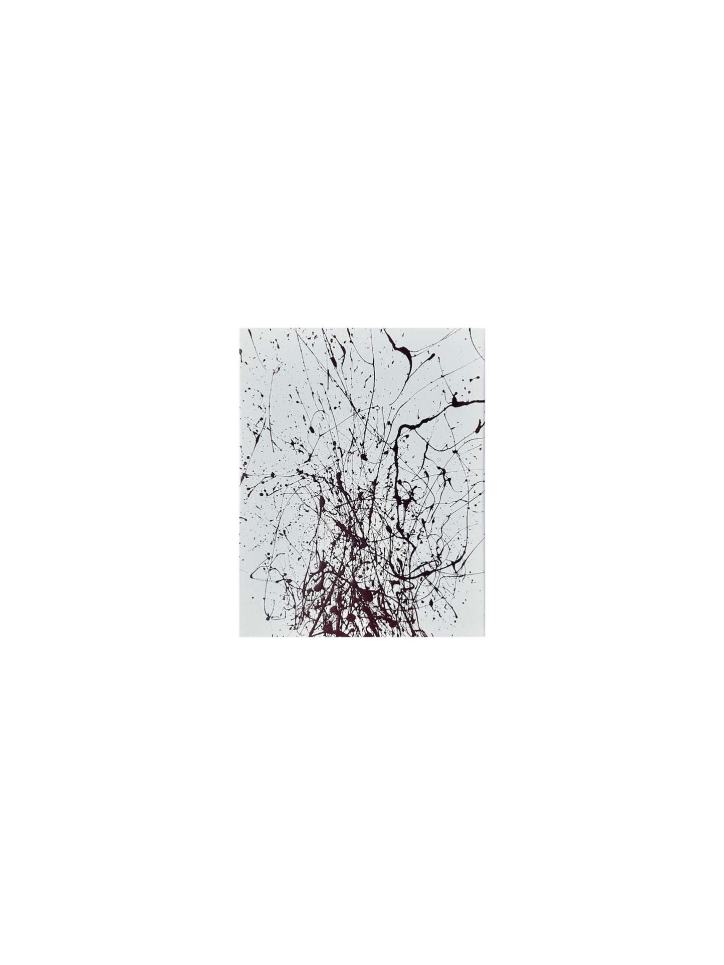 “Bloodshed” abstract painting